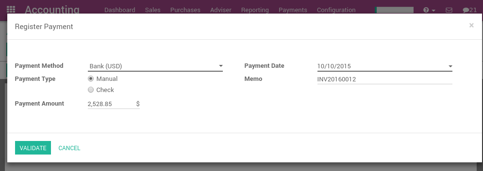 payment